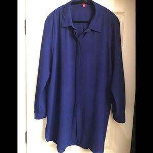 Vince Camuto Blouse Tunic Sz L